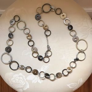Lia Sophia Long Statement Necklace
